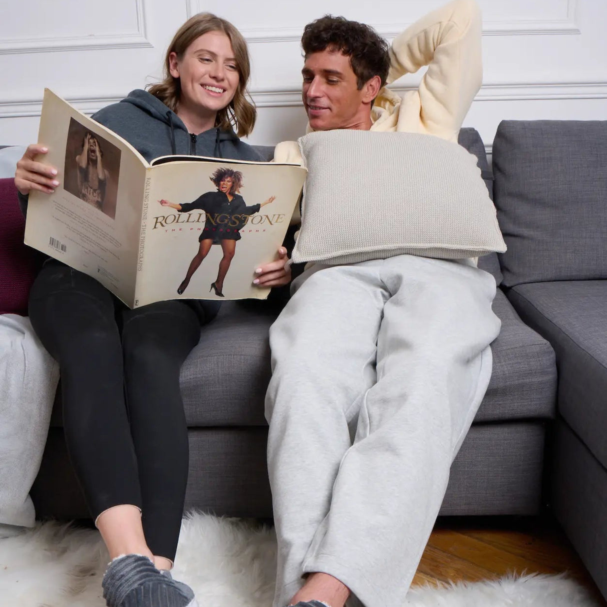 Legging polaire femme