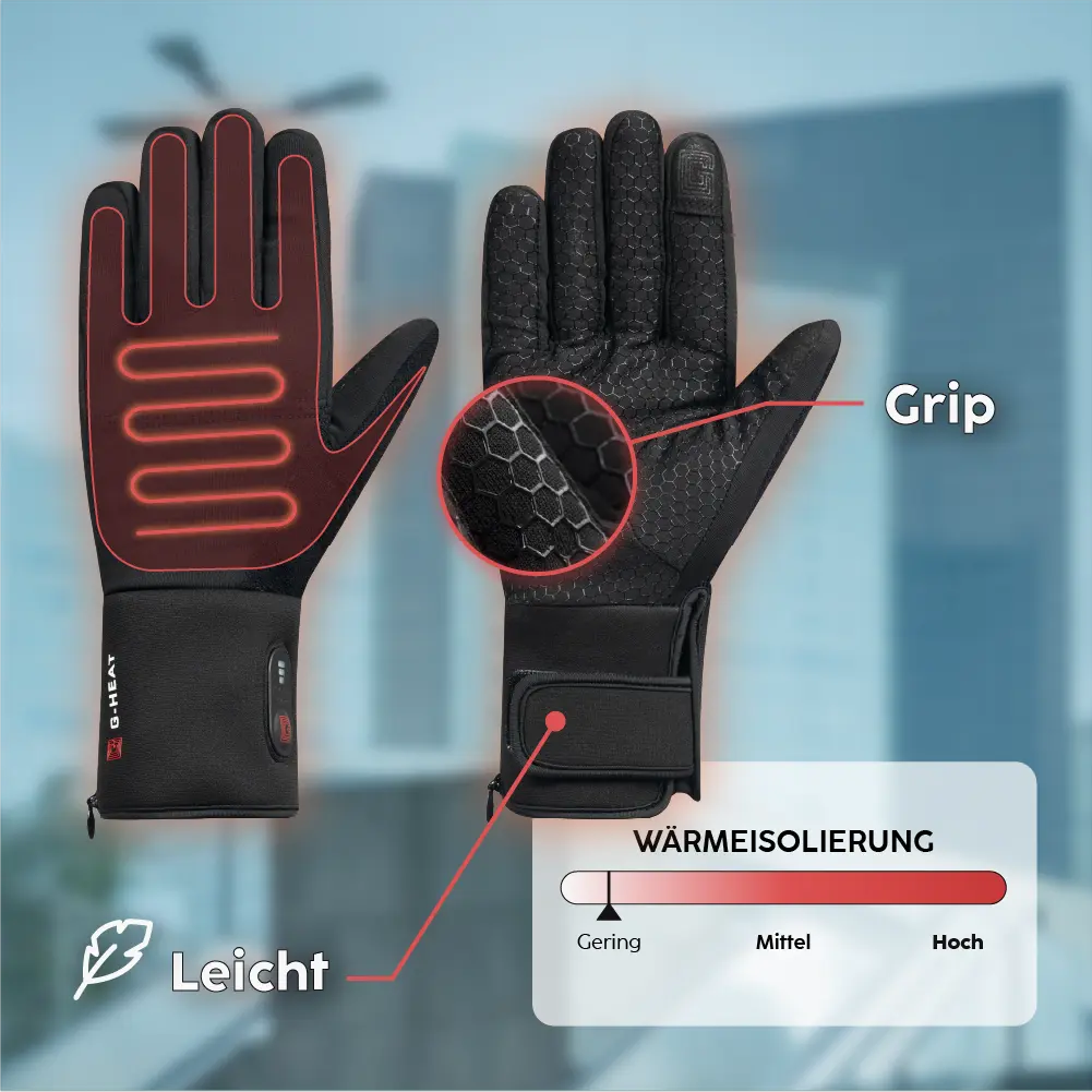 Atouts produit gants chauffants