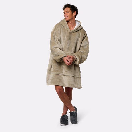 Pull plaid beige homme G-Heat