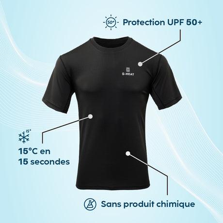 Erfrischendes Anti-UV-T-Shirt