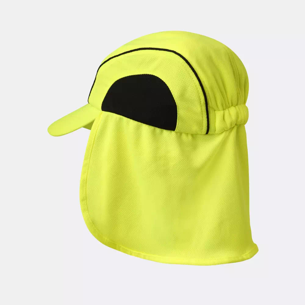 Casquette rafraîchissante saharienne jaune dos G-Heat®