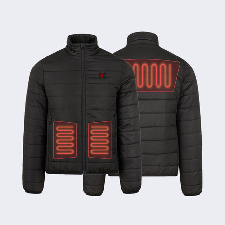 Zones de chauffes veste chauffante