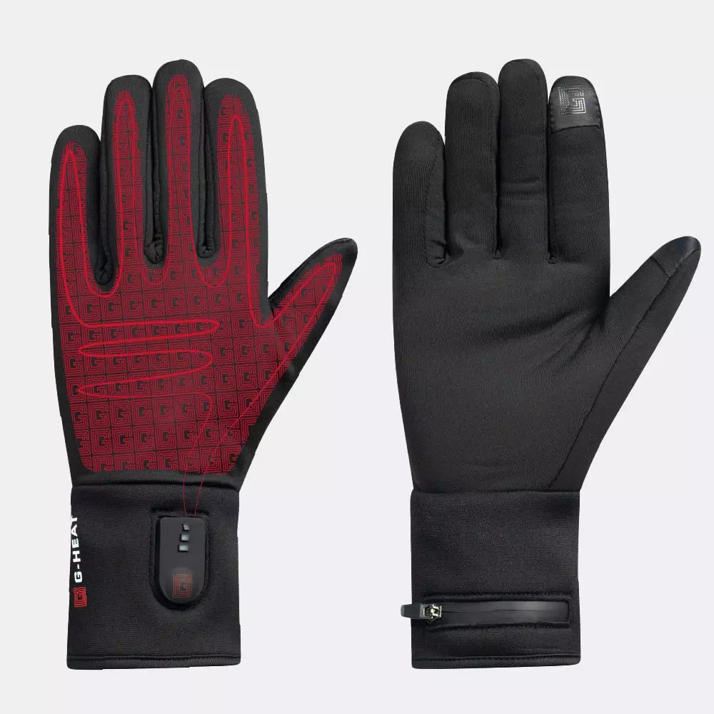 Sous gants chauffants G-Heat GL07 2023 zones de chauffe