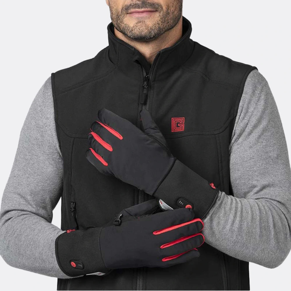 Gants chauffants professionnels G-Heat portés