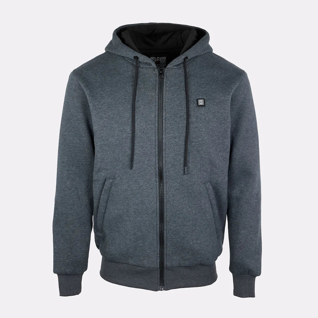 Wärmender Hoodie mit Reißverschluss