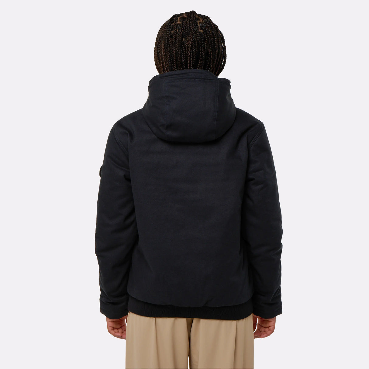 Veste STREET chauffante porté de dos femme G-Heat