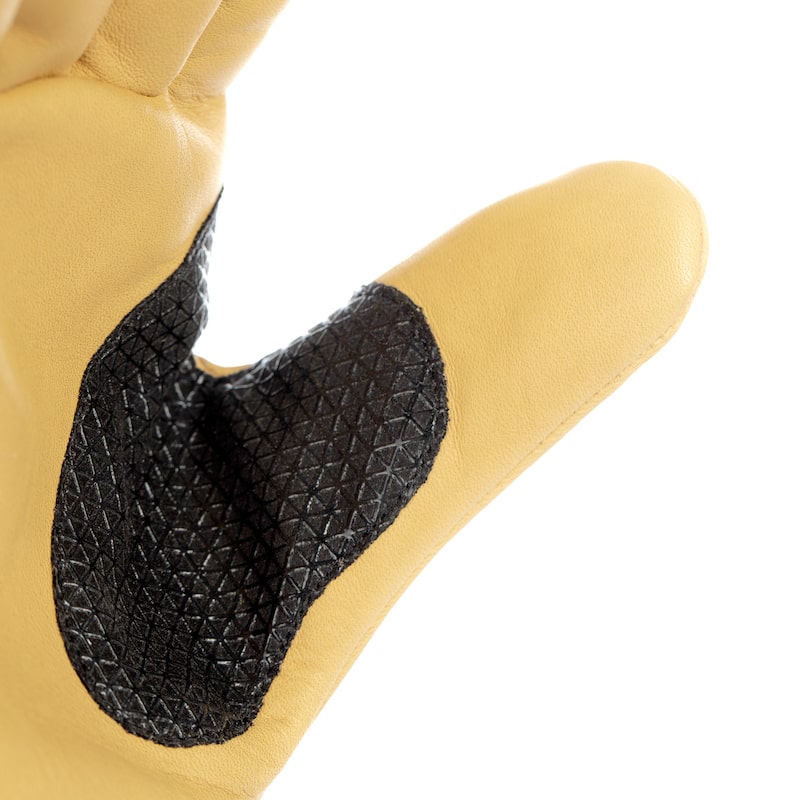 Paume renforcée des gants en croute de cuir chauffants G-Heat